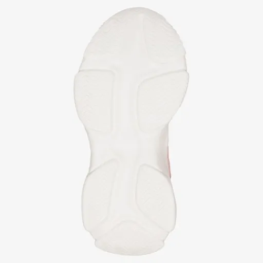 Blue Box Meisjes dad sneakers wit roze zebraprint Sale