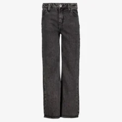 TwoDay Meisjes jeans met strikje donkergrijs Outlet