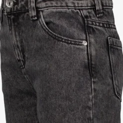 TwoDay Meisjes jeans met strikje donkergrijs Outlet