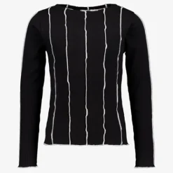 MyWay Meisjes longsleeve shirt zwart wit Hot