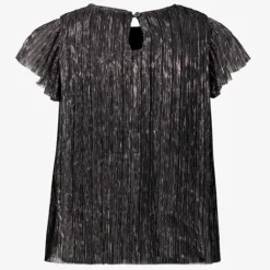Name it Meisjes plisse top zwart Sale