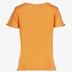 TwoDay Meisjes rib T-shirt oranje Sale
