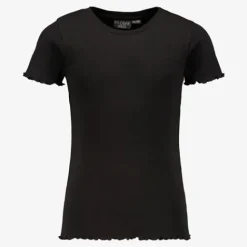 TwoDay Meisjes rib T-shirt zwart Discount