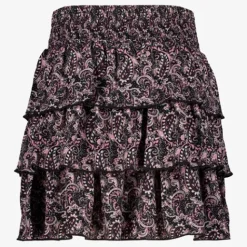 MyWay Meisjes rok met paisley print zwart roze Hot