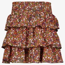 TwoDay Meisjes rok met ruches en bloemenprint Hot