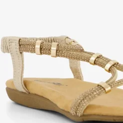 Blue Box Meisjes sandalen goudkleurig Outlet