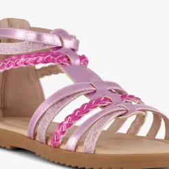 Blue Box Meisjes sandalen met glitters roze Online