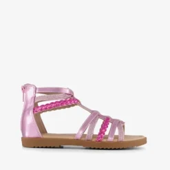 Blue Box Meisjes sandalen met glitters roze Online