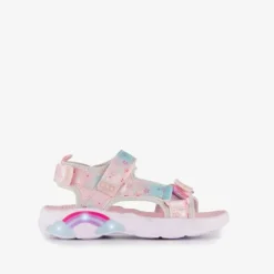 Blue Box Meisjes sandalen met lichtjes roze pastel New