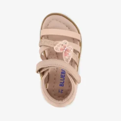 Blue Box Meisjes sandalen met vlinder roze goud Online