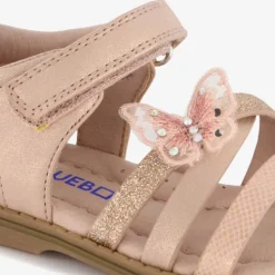 Blue Box Meisjes sandalen met vlinder roze goud Online