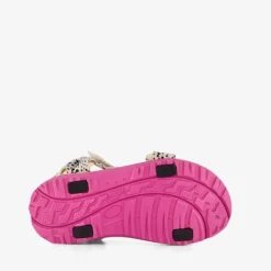 Blue Box Meisjes sandalen roze met stippenprint Clearance