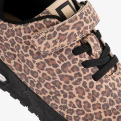 Blue Box Meisjes sneakers met airzool en panterprint bruin Hot