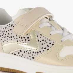 Blue Box Meisjes sneakers met dierenprint beige Best