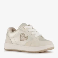 Blue Box Meisjes sneakers met glitter hartje Best