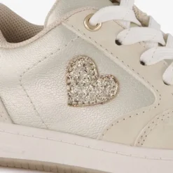 Blue Box Meisjes sneakers met glitter hartje Best