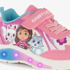 Gabby Meisjes sneakers met lichtjes pastelroze Best