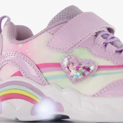 Blue Box Meisjes sneakers met lichtjes en glitters Sale