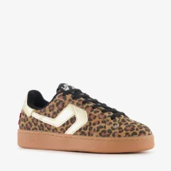 Levi's Meisjes sneakers met panterprint bruin New