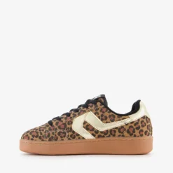 Levi's Meisjes sneakers met panterprint bruin New