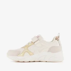Blue Box Meisjes sneakers met panterprint details beige Online