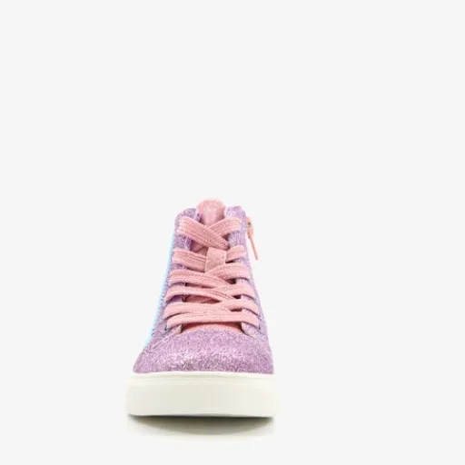 Blue Box Meisjes sneakers met regenboog