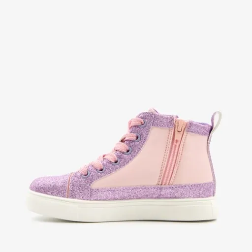 Blue Box Meisjes sneakers met regenboog
