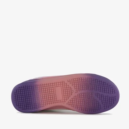 Blue Box Meisjes sneakers met smiley wit pastel