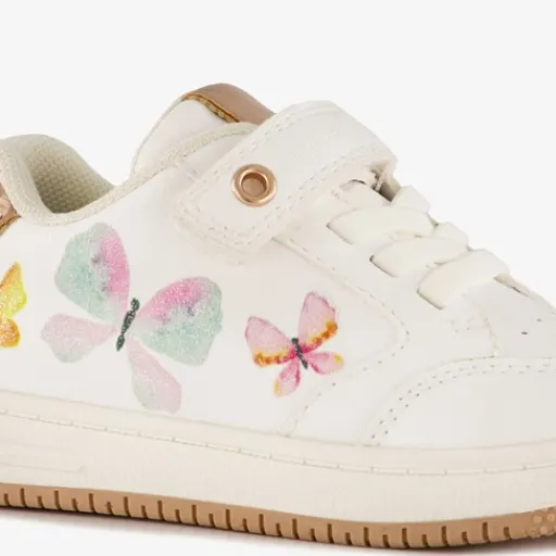 Blue Box Meisjes sneakers met vlinders wit Best
