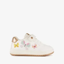 Blue Box Meisjes sneakers met vlinders wit Best