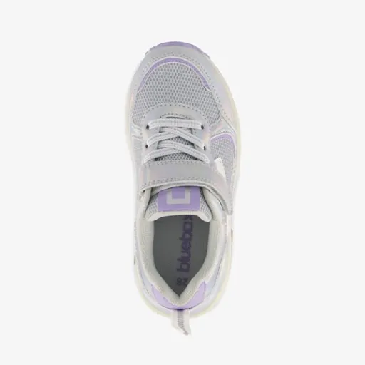 Blue Box Meisjes sneakers metallic zilver paars Discount