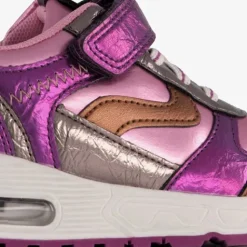 Blue Box Meisjes sneakers metallic paars