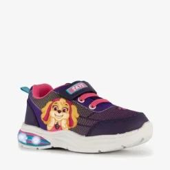 Paw Patrol Meisjes sneakers paars met lichtjes
