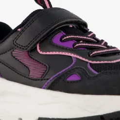 Blue Box Meisjes sneakers zwart roze