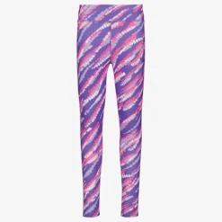 Osaga Meisjes sportlegging paars met print New