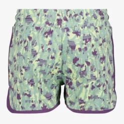 Osaga Meisjes sweat short met print groen paars Outlet