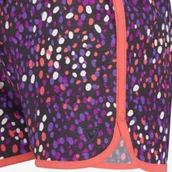 Osaga Meisjes sweat short met stippen paars Outlet