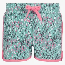Osaga Meisjes sweat short met stippen blauw Hot