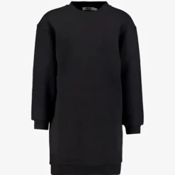 MyWay Meisjes sweatjurk zwart met backprint Outlet