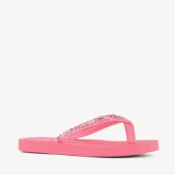 Scapino Meisjes teenslippers met glitters roze Clearance