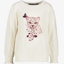 TwoDay Meisjes trui met panter opdruk Best