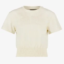 TwoDay Meisjes T-shirt met elastiek wit Online