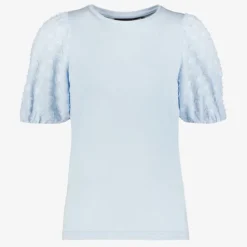 TwoDay Meisjes T-shirt met hartjes pofmouwen Discount