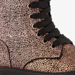 Blue Box Meisjes veterboots metallic roze zwart Online
