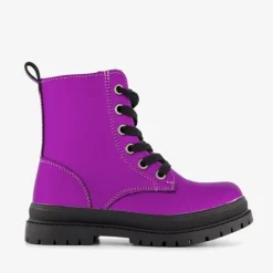 Blue Box Meisjes veterboots paars Clearance