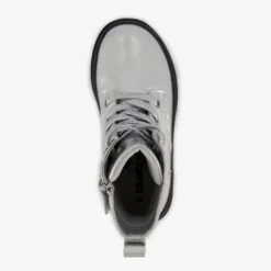 Blue Box Meisjes veterboots zilver Outlet