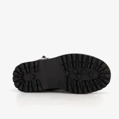 Blue Box Meisjes veterboots zwart met glitters Sale