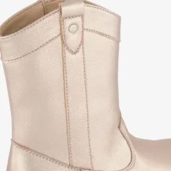 Blue Box Meisjes western boots metallic goud New