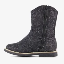 Blue Box Meisjes western boots met glitters zwart Best