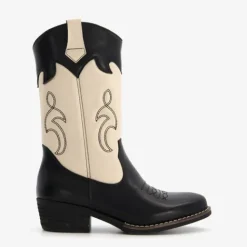Blue Box Meisjes western laarzen zwart wit Online